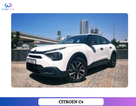 Rent 2023 Citroen C4 Compact Hatchback in Abu Dhabi