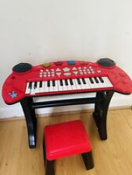 Chad Valley Kids Piano Set – Red