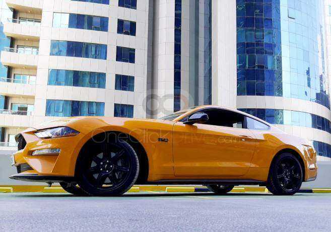 Rent Ford Mustang GT Coupe V8 2019 in Dubai - Iconic Power-pic_1