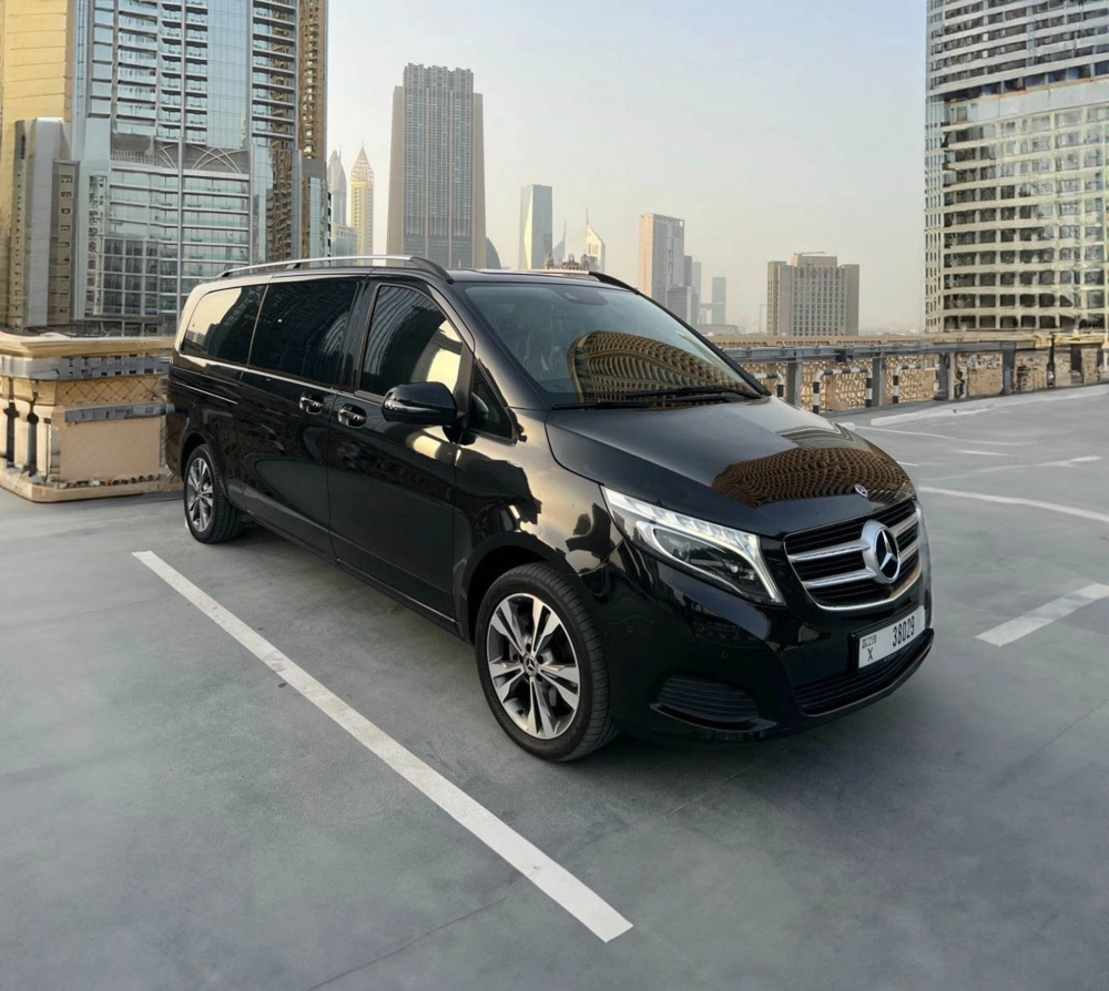 Rent Mercedes Benz V Class 2019 in Dubai-pic_1