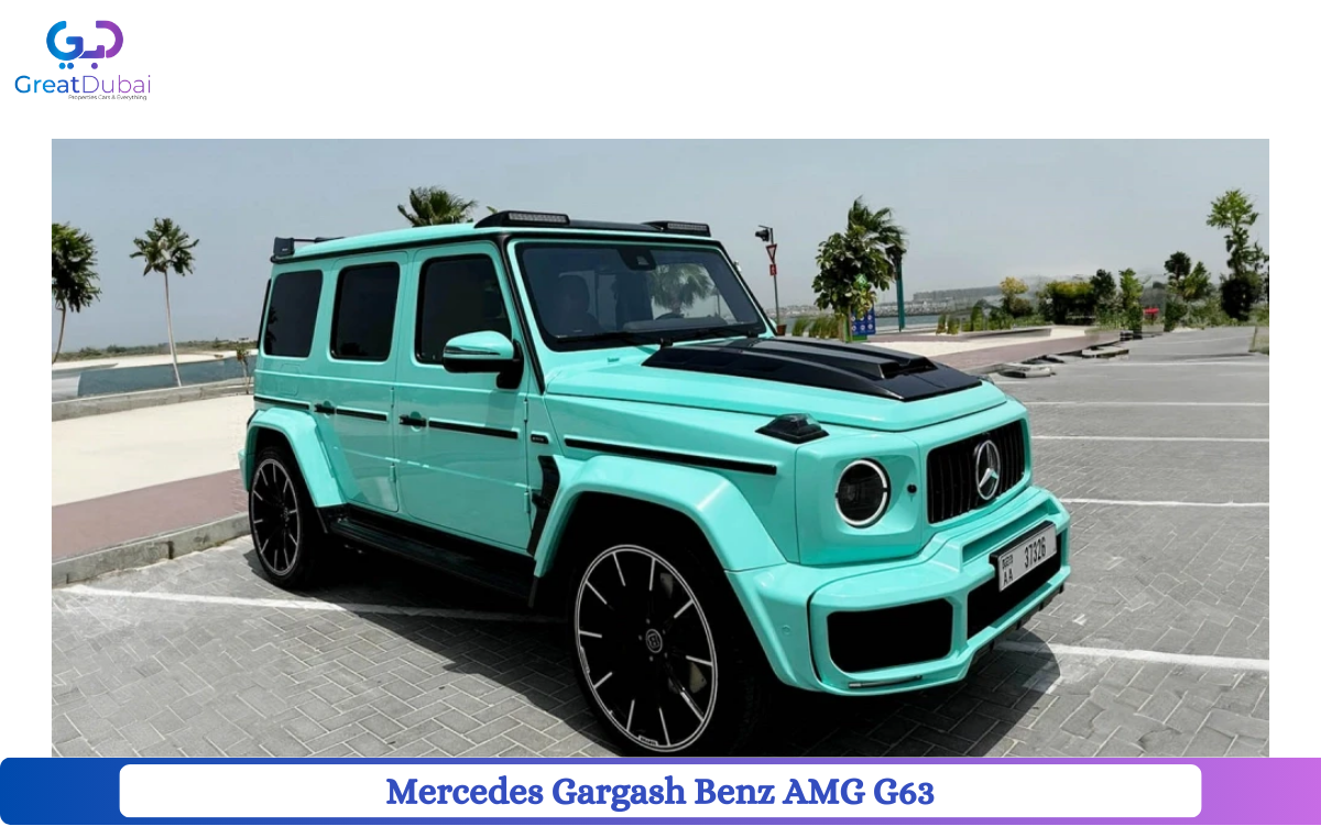 Rent Mercedes Gargash Benz AMG G63 2023 in Dubai-image