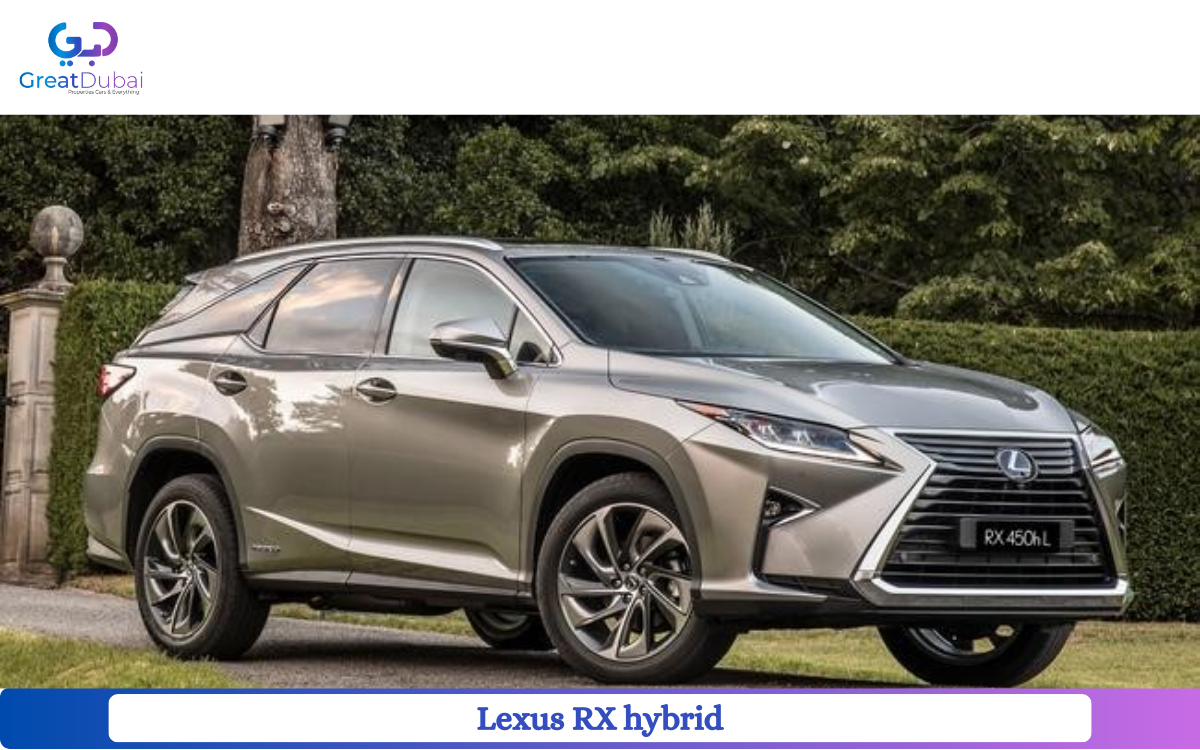 Rent Lexus RX hybrid in Dubai-image