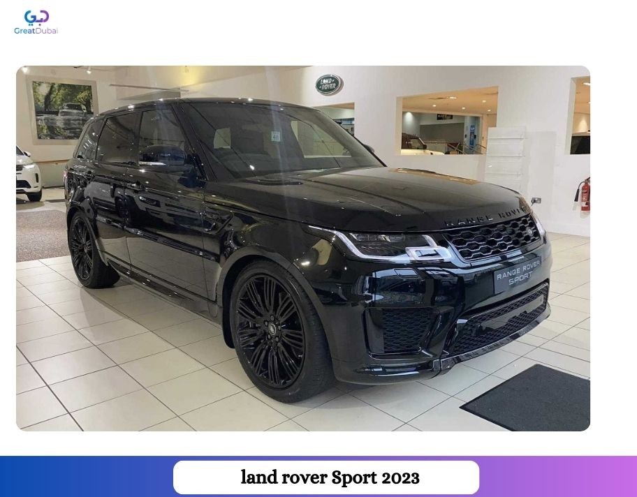Rent LAND ROVER Range Rover Sport 2022-image