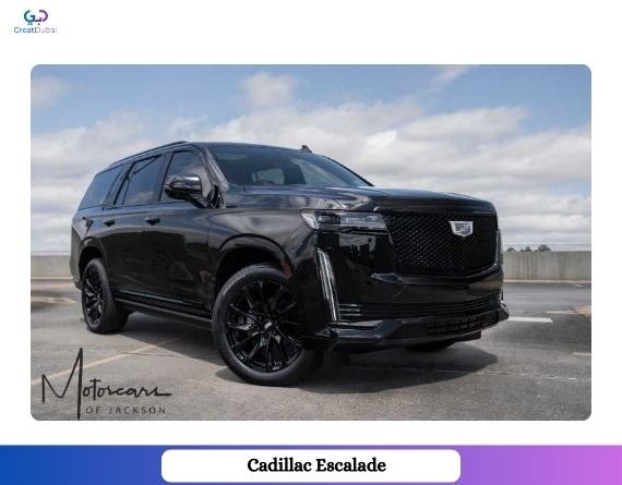Rent Cadillac Escalade Sport 2021 in Dubai-image