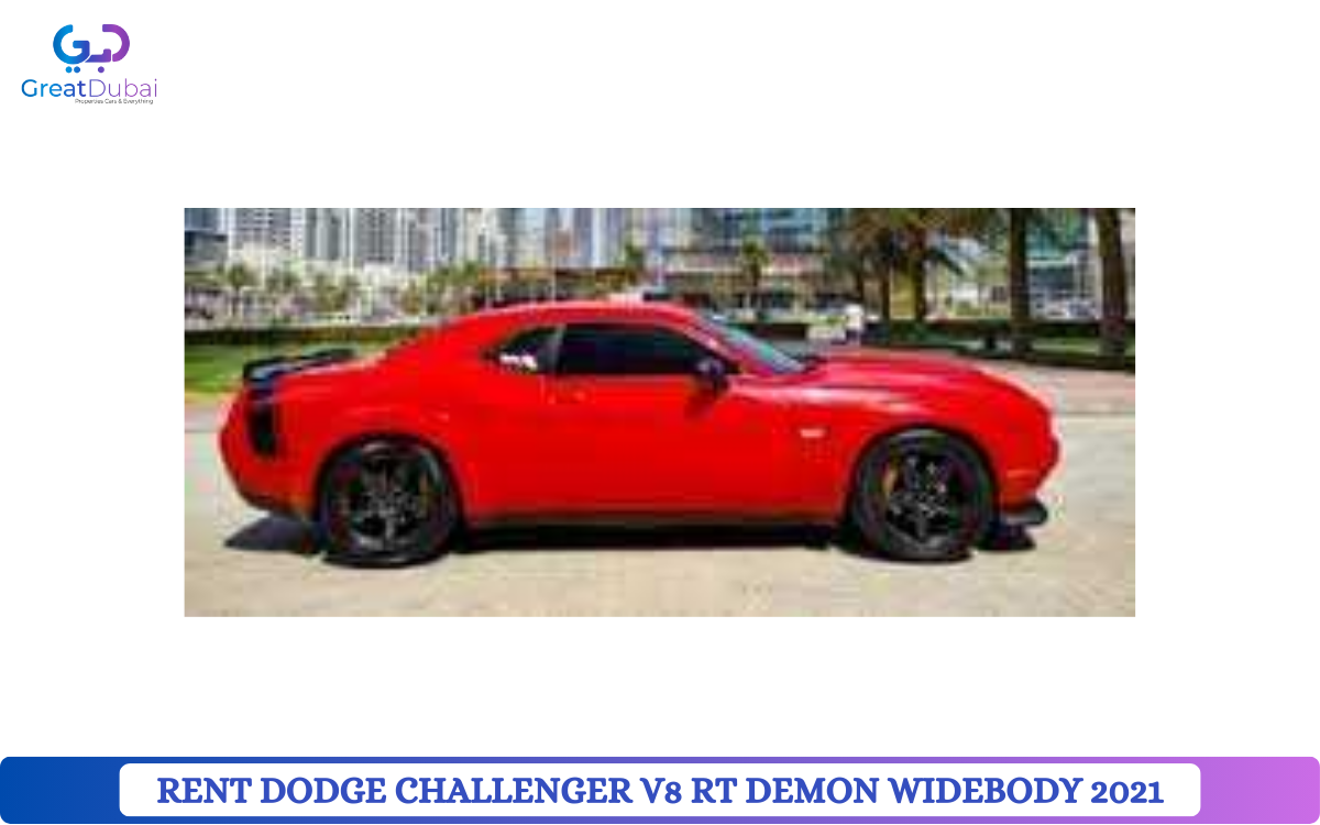RENT DODGE CHALLENGER V8 RT DEMON WIDEBODY 2021 IN DUBAI-image