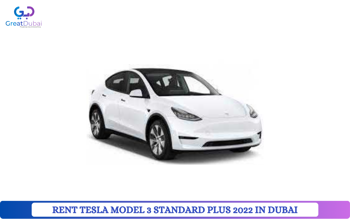 RENT TESLA MODEL 3 STANDARD PLUS 2022 IN DUBAI-image