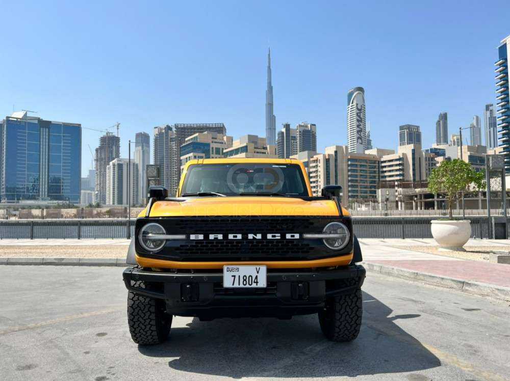 Rent Ford Bronco Wildtrak 2021 in Dubai - Rugged & Stylish-pic_2