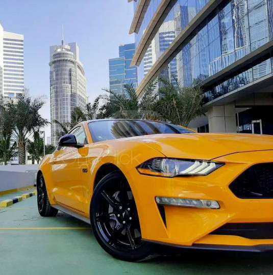 Rent Ford Mustang GT Coupe V8 2019 in Dubai - Iconic Power-pic_2