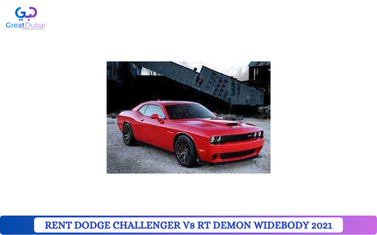 RENT DODGE CHALLENGER V8 RT DEMON WIDEBODY 2021 IN DUBA-pic_1