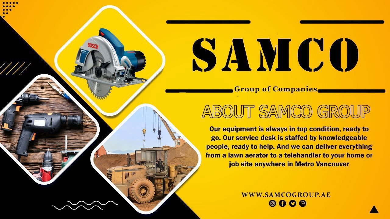 Leading Equipment rental agency in Dubai